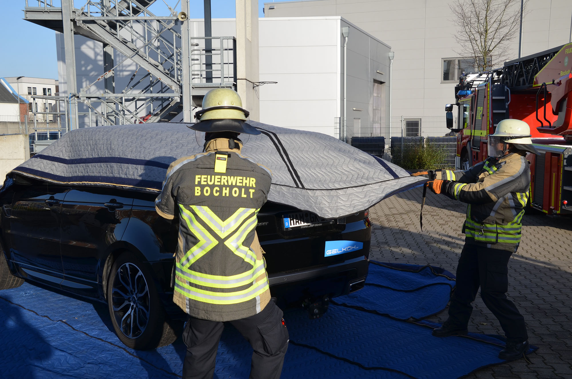 IBENA develops fire protection blanket for electric cars and eBikes - IBENA  Protect